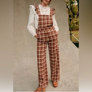 Sezane Roy Wool Jumpsuit